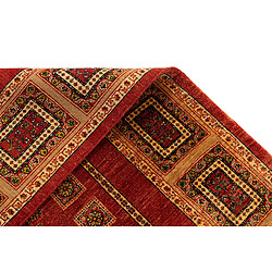 Vidal Tapis de laine 187x146 rouge Kashkuli pas cher