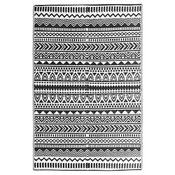 vidaXL Tapis d'extérieur Noir 160x230 cm PP