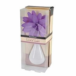 Paris Prix Diffuseur de Parfum Tige Fleur 80ml Jasmin Muguet