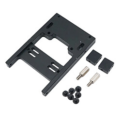 Support De Fixation Fixe Pour Servomoteur De Mise à Niveau Pour Voiture RC WPL 4WD 6WD Noire