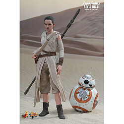 Hot Toys MMS337 - Star Wars : The Force Awakens - Rey And BB-8 pas cher