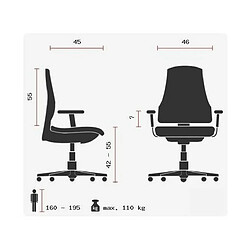 Avis Siège de bureau Topstar TRENDY SY 10 AL.A1, anthracite