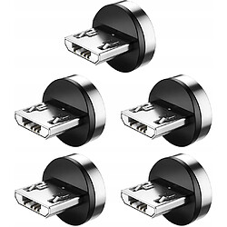 GUPBOO Adaptateur magnétique CAFELE pointe microUSB 5 pcs,JL2915