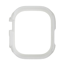 Coque en TPU fermeture rapide creuse, antichoc pour votre Apple Watch Ultra 49mm - blanc