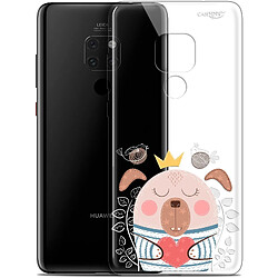 Caseink Coque arrière Huawei Mate 20 (6.5 ) Crystal Gel HD [ Nouvelle Collection - Souple - Antichoc - Imprimé en France] Sketchy Dog