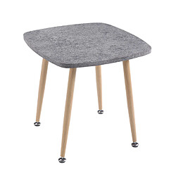 Avis Cazedis Table d'appoint effet béton CEMENTO