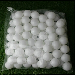 Wewoo Balle de tennis de table de 150 PCS sans couture pour tirage au sort / divertissementdiamètre 40 mm blanc 