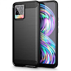 Ozzzo coque forcell carbon pour realme 8 noir