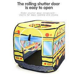 Acheter Tente De Jeu De Camion Pliable Pour Enfants Garçons Et Filles Playhouse Autobus Scolaire Extérieur Intérieur