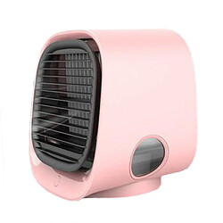 Portable évaporateur Refroidisseur D'air Ventilateur Refroidissement Climatiseur Humidificateur Rose