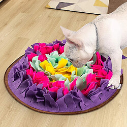 Jouets pour chien sans polluants Tapis de reniflage pour voiture Tapis de reniflage pour chat Tapis de nourriture pour chien Tapis d'entraînement Tapis de reniflage pour chien Tapis d'alimentation pour animal de compagnie Tapis d'entraînement pour chiot C