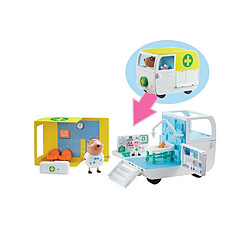 BANDAI - Centre médical des véhicules Peppa Pig