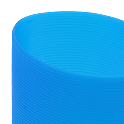 gobelet de tasse de tasse de tasse d'eau de tasse de tasse de tasse de tasse de tasse de silicone anti-glisse extérieur bleu foncé pas cher