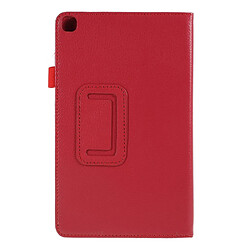 Etui en PU rouge pour votre Samsung Galaxy Tab A 8.0 Wi-Fi (2019) SM-T290