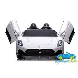 Maserati Mc20 24V 2 Places Contrôle Parental 2.4G : Couleur - Blanc