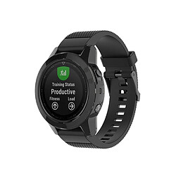 Coque en TPU transparent noir pour votre Garmin Fenix 5/5 Plus