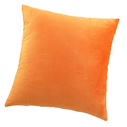 Avis housse de coussin décorative housse de coussin en velours taie d'oreiller orange 60 x 60cm