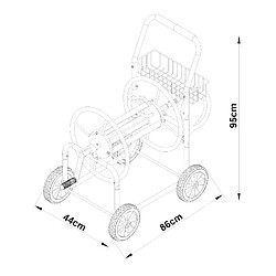 Avis Pro.Tec Enrouleur de tuyau d'arrosage