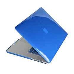 Wewoo Housse Étui bleu foncé pour MacBook Pro Retina 13.3 pouces 4 en 1 cristal dur coque de protection en plastique avec protecteur d'écran et clavier de bouchons anti-poussière