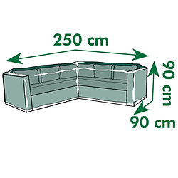 Acheter Nature Housse pour meubles de jardin PE 250x90x90 cm 6031612