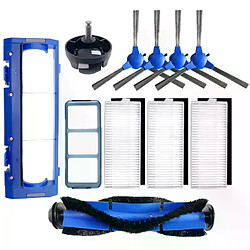 Kit d'outils avec brosse latérale pour balayeuse AD, rouleau, filtre, éponge, pour Eufy RoboVac 11S