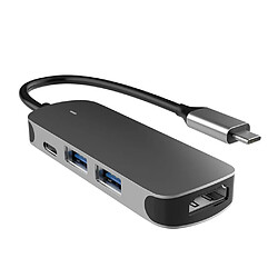 Universal Type C à HDMI 4K USB-C USB 3.0 Apple Portable Dell XPS13 Samsung S8 DEX Huawei P30 Pier Projecteur TV Écran