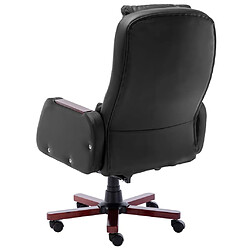 Acheter Helloshop26 Chaise fauteuil siège de bureau informatique étude de massage similicuir noir 02_0024017