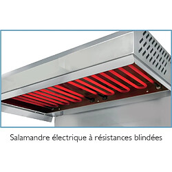 Salamandre de Cuisine électrique - Plafond fixe - Résistances blindées - Sofraca