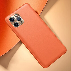 Coque en TPU couverture de la caméra rigide orange pour votre Apple iPhone 11 Pro 5.8 pouces