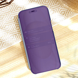 Acheter Avizar Étui Clear View pour iPhone 15 Clapet Miroir Fonction Support Violet Lavande