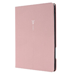 Etui en PU avec support et porte-cartes rose pour votre Apple iPad Air (2020)/iPad Pro 11 pouces (2021)/(2020)/(2018)