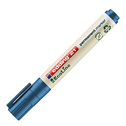 Marqueurs permanents rechargeables Ecoline Edding E21 - Bleu