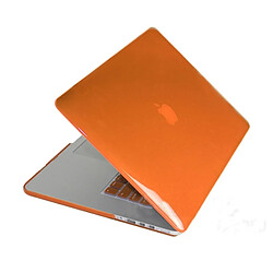 Wewoo Housse Étui Orange pour Macbook Pro Retina 13,3 pouces Crystal Hard Case de protection