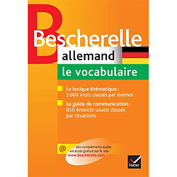 Allemand, le vocabulaire