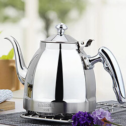 Acheter Camping extérieur en acier inoxydable teakettle cuisine théière argent 1.5l un