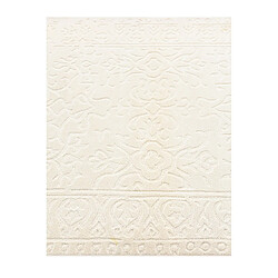 Vidal Tapis de laine 152x99 beige Darya pas cher