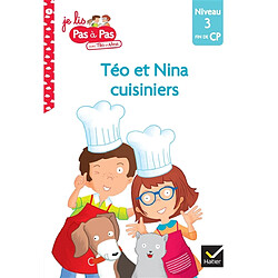 Téo et Nina cuisiniers : niveau 3, fin du CP - Occasion