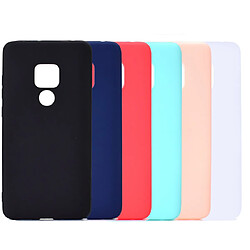 Wewoo Coque Souple Pour Huawei Mate 20 Bonbons TPU Couleur Blanc pas cher