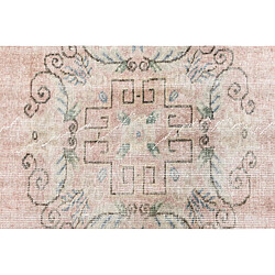 Avis Vidal Tapis de laine 254x163 beige Ultra Vintage