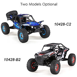 Avis WLtoys 10428-B2 1/10 voiture RC 2.4G 4WD 50 km / h Rock Crawler voiture tout-terrain Buggy Desert Baja voiture RC RTR