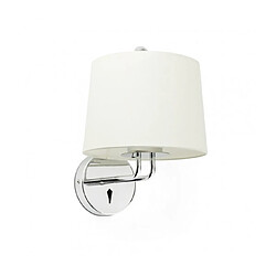 faro Lampe avec abat jour Montreal Corps Acier,Tissu 32 Cm