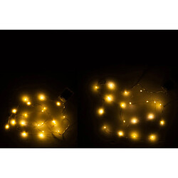 Avis Dansmamaison Guirlande Luminaire Fil Or/Argenr 20 Led Blanc Batterie Assortiment De 2