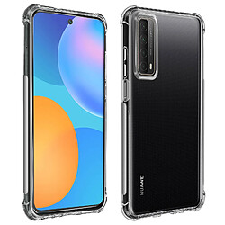 Avizar Pack Protection Huawei P smart 2021 Coque Souple + Verre Trempé Transparent