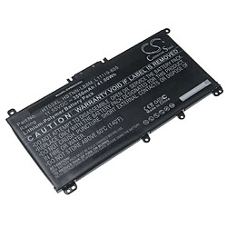 vhbw batterie compatible avec HP 15-DA0058NX, 15-DA0061NF, 15-DA0075NS, 15-DA0078NIA, 15-DA0080TX laptop (3550mAh, 11.55V, Li-Polymère, noir)