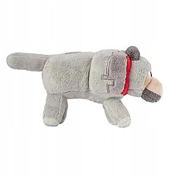 Universal Mon monde loup peluche mascotte chien steve(Gris)