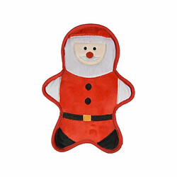 Paris Prix Jouet Sonore Père Noël Jouet sonore pour chien - Design Père Noël - Jouet en polyester - Hauteur 24 cm - Couleur rouge et blanc