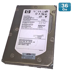 Disque Dur 36.4Go Ultra320 SCSI 3.5 HP WIDE BF0368A4C4 360209-009 80Pin 15000RPM - Occasion