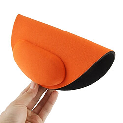 Avis Wewoo Orange Tapis de souris repose-poignet en gel tissu