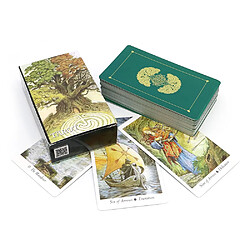 Universal Jeu de Tarot Naturel, Wildwood 78, Mysterious Animal Destiny Guidance Party Games pour les filles Cadeaux de Noël | Jeu de Cartes