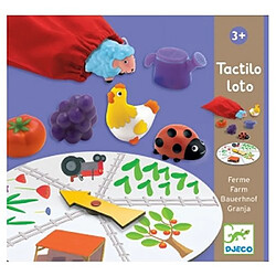 Djeco Tactilo Loto : Ferme